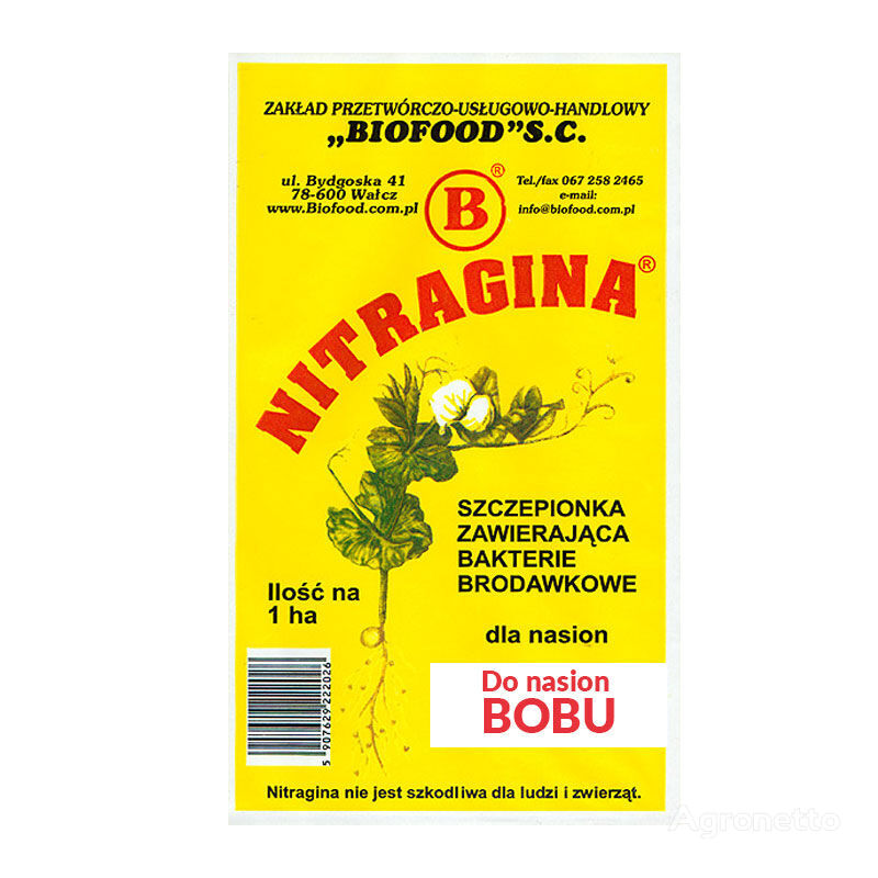 新植物生长促进剂 Nitragina 1 HA dla nasion bobu