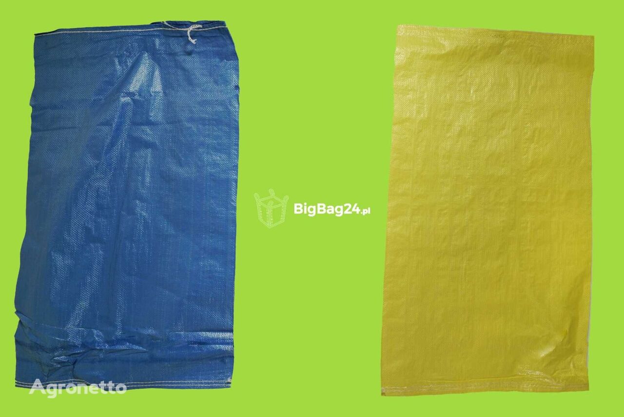 PP 聚丙烯袋用于谷物、干草和饲料！ 50 公斤 60x100 厘米