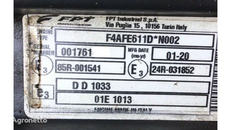 FPT 的 发动机 FPT FPT F4AFE611D Euro 6