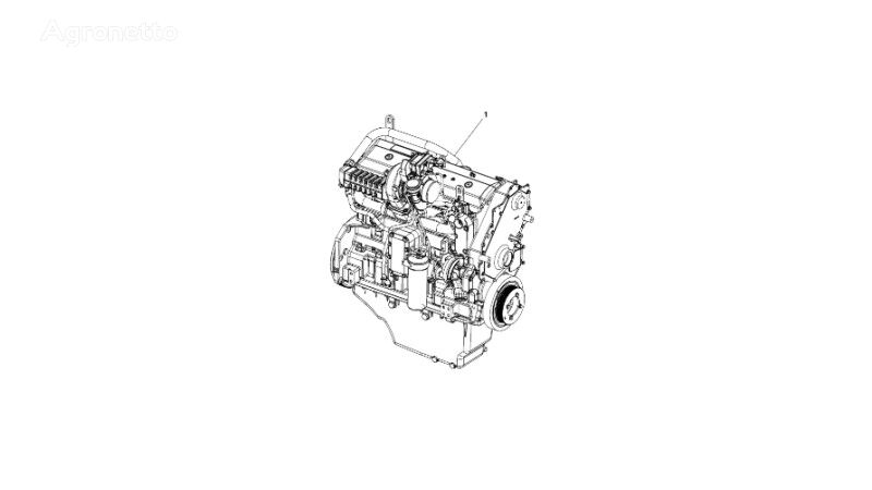 发动机 John Deere 9470RX RG39652 (